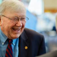 President Emeritus Don Lubbers at the Foundation Annual Meeting